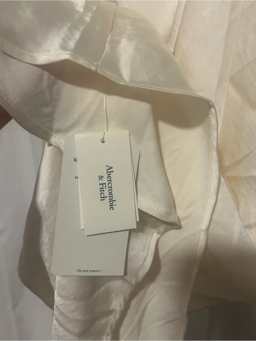 The A&F Julia Slip Cowl Back-Bow Maxi Dress